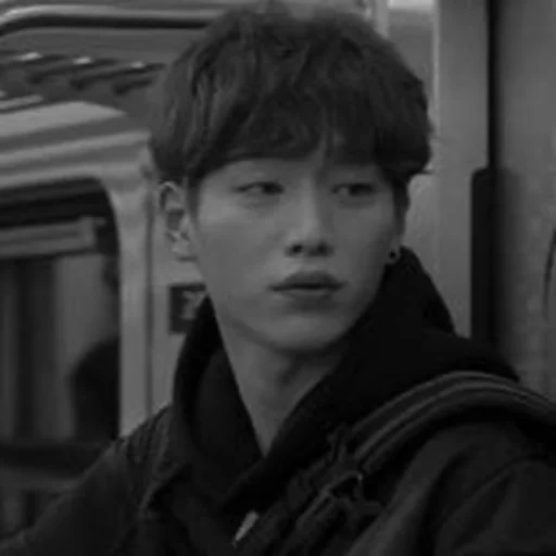 asiático, humano, com kan june, um garoto bonito, atores coreanos