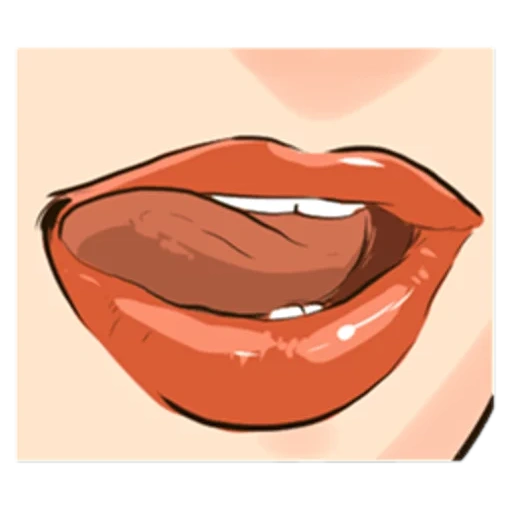 labios, boca de labio, labios pop art, labios de dibujos animados, ilustración de labios