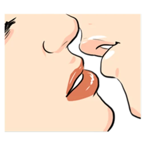 beso, beso, imagen, beso de labios, técnica de beso