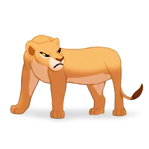 le roi lion, simba king lion, le roi chiara le lion, le roi lion de sarabie, le roi lion chiara sur fond blanc