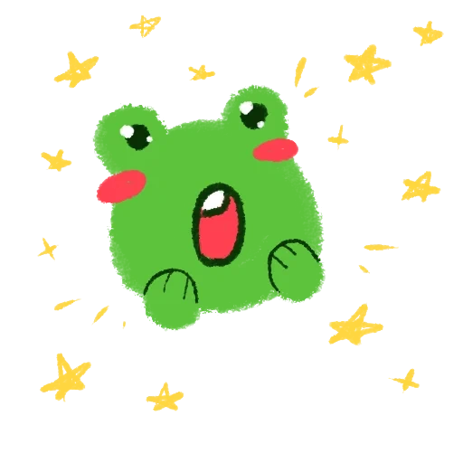 frog, frog, frogs are cute, frogs are cute