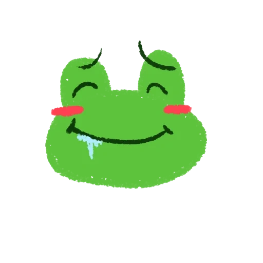 frog, frog, frogs are cute, cheerful frog