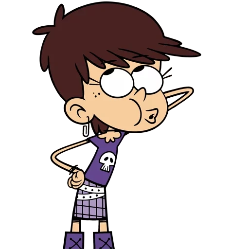 luna loud, rumah yang bising, lincoln lauter, luna laode boy, luna laode adalah rumahku yang ramai