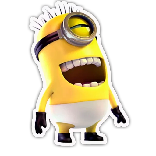 sbire, héros sbires, les sbires laids, les minions sont ridicules, minions sur fond blanc