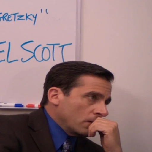 el hombre, michael scott, dunder mifflin, te pierdes 100 los tiros que no asumes el cargo, te pierdes 100 los tiros que no te llevas a michael scott