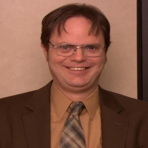 dwight, dwight chiuso, rain wilson, dwight schrute, serie tv office dwight rut