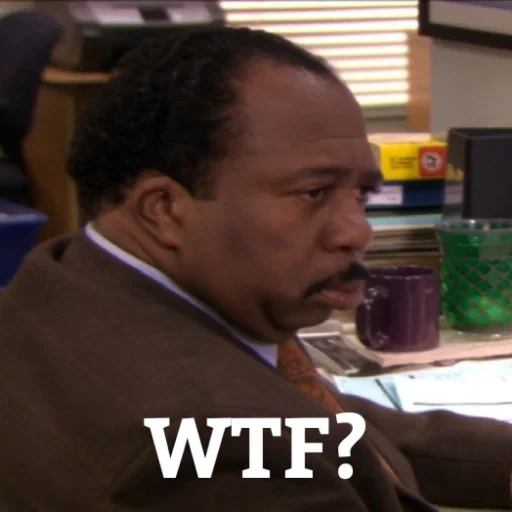 meme, umano, campo del film, stanley hudson office, office of the stanley series