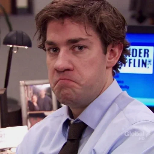 the office, tv series office, field of the film, mem series office, the office jim halpert face