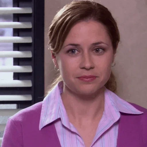 девушка, the office, microsoft office, пэм jenna fischer, the office pam with teapot and note