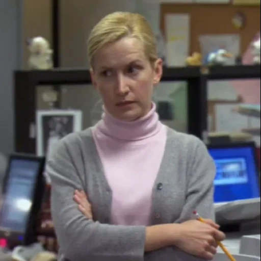 young woman, the office, microsoft office