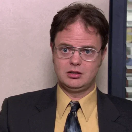 the office, dwight schrute, microsoft office, the office packer, das büro somehow we