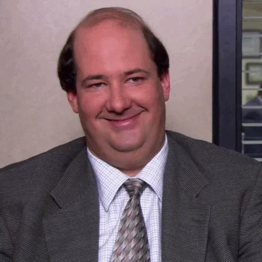 the office, kevin malone, me think when waste time when few word do trick