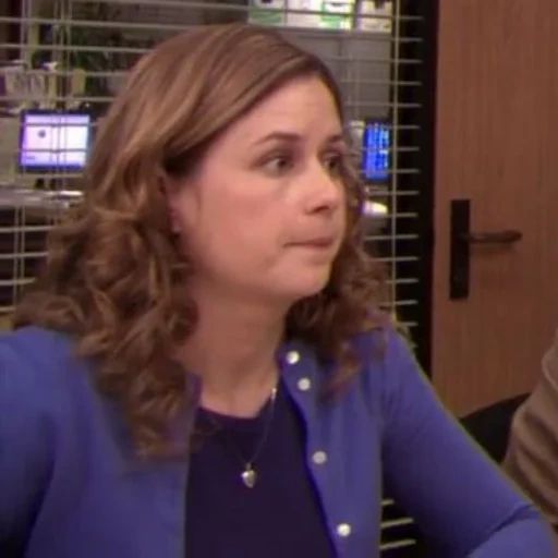 junge frau, frau, das büro, pam jenna fischer, tv serie büro jenna fisher