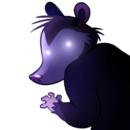 animação, urso, urso preto, scril titanium dragon, cartoon urso preto