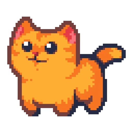 gatti pixel, pixel cat, gatti pixel, pixel cat, tre gatti pixel