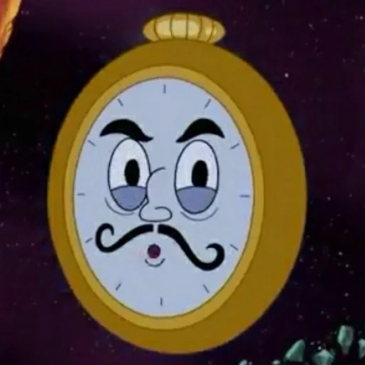 mira el reloj, reloj de icono, reloj de tiempo, reloj amarillo, hermosa caricatura de monstruos eres nuestro invitado