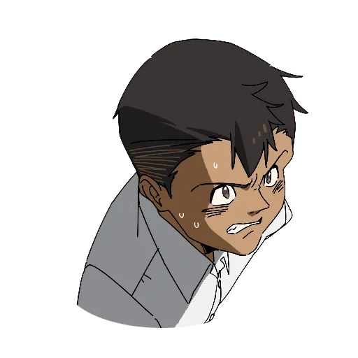 anime, in the style of anime, anime characters, the promised neverland is don, the promised non ruler anime