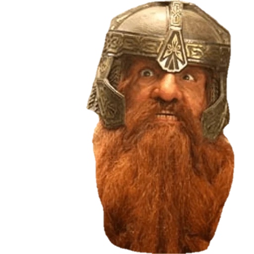 gnome gimli, señor de los anillos, soloninka gimli, gimli señor de los anillos