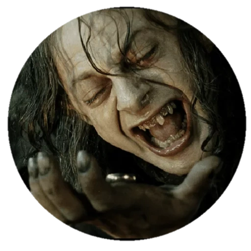 gollum, smagolol hobbit, sweagle adalah pria hobbit, lord of the rings smagagol, lord of the rings return of king gollum