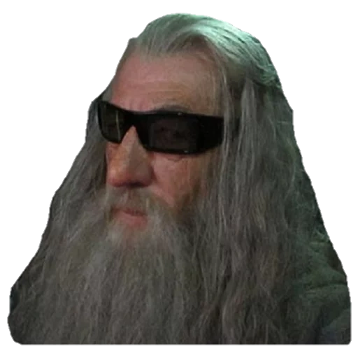 gandalf, gandalf, pendalf, black glasses, lord of the rings