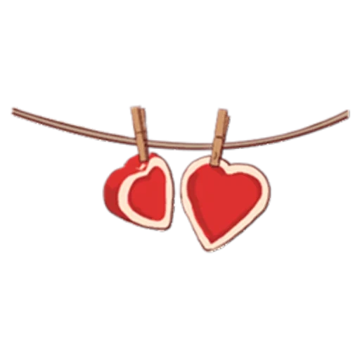 amor corazon, corazón rojo, el corazón es una cuerda, pendientes de la forma del corazón, pendientes de chopard double happy hearts 2010