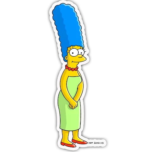 the simpsons, maggie simpson, characters of the simpsons, maggie simpson information, maggie simpson is all high