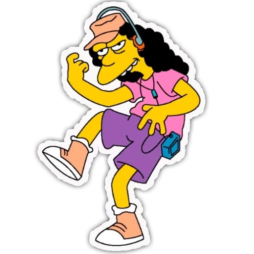 the simpsons, bart simpson, the otto simpsons, the simpsons rock otto, otto man simpsons