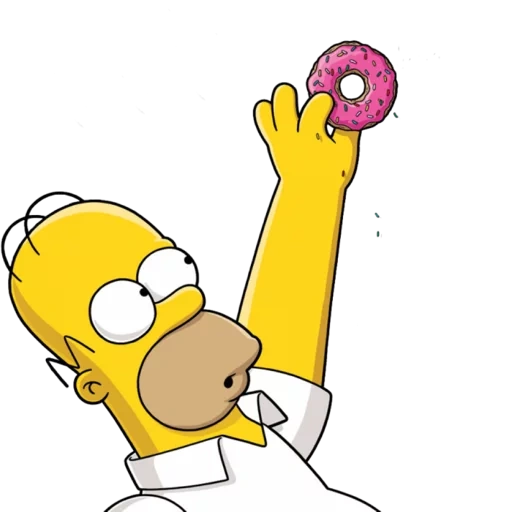homère, homer donut, homer licencié, homer simpson, simpsons of the movie the simpsons movie 2007 affiche