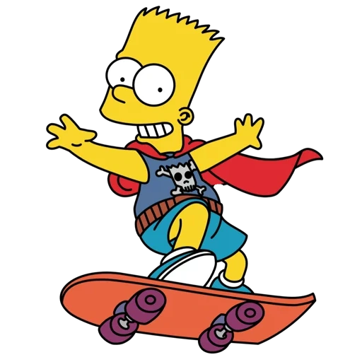bart simpson, simpson skateboard, bart simpson skat, bart simpson skateboard, bart simpson skateboard