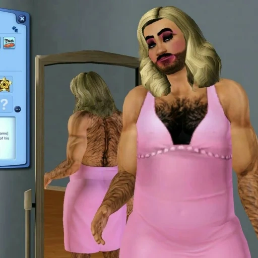 copines, mème sims, les sims, les sims 4, sims 4 mèmes