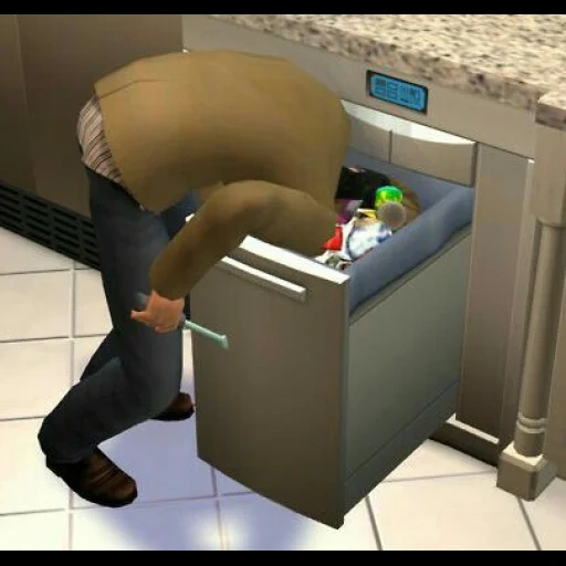 the sims, the sims 4, anecdotes about sims, sims 3 trash can, sims 3 college life