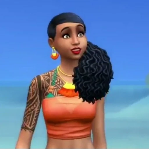 simnes, les sims 4, île sims 4, l'île sims 4 life, sims 4 life island leila ilz