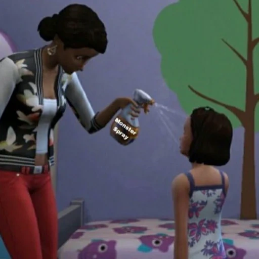 enfant, les sims, sims de mode, les sims 4, le jeu sims 4