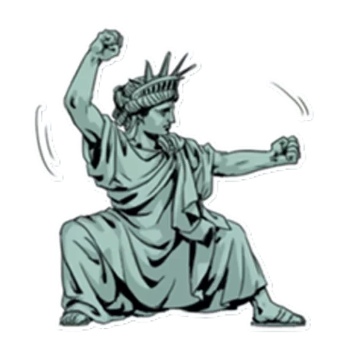 le illustrazioni, statua della libertà, faccia della statua della libertà, statua della libertà dei bambini, statua della libertà