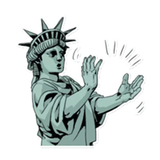 illustrationen, freiheitsstatue, freiheitsstatue der vereinigten staaten, freiheitsstatue gesicht, freiheitsstatue in new york