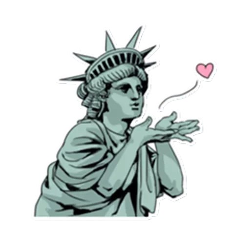 screenshot, statue of liberty art, statue of liberty face, tattooed statue of liberty, sketch and tattoo the statue of liberty