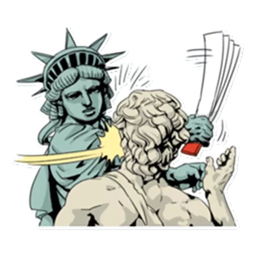 statua della libertà, statua della libertà r34, statua della libertà, anime della statua della libertà