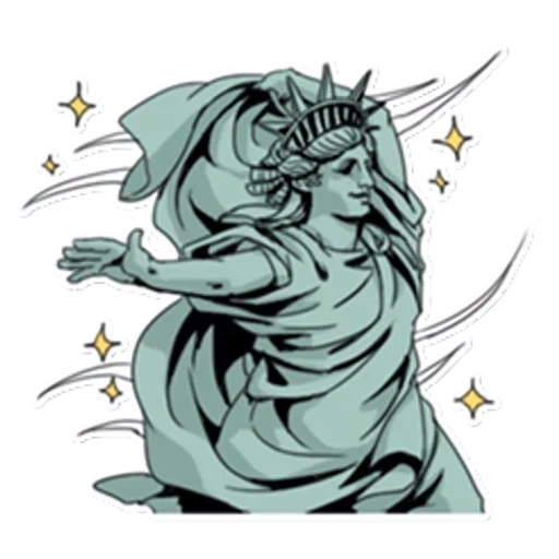 statue of liberty, statue of liberty r34, statue of liberty r 34, statue of liberty animation, illustrated statue of fordat
