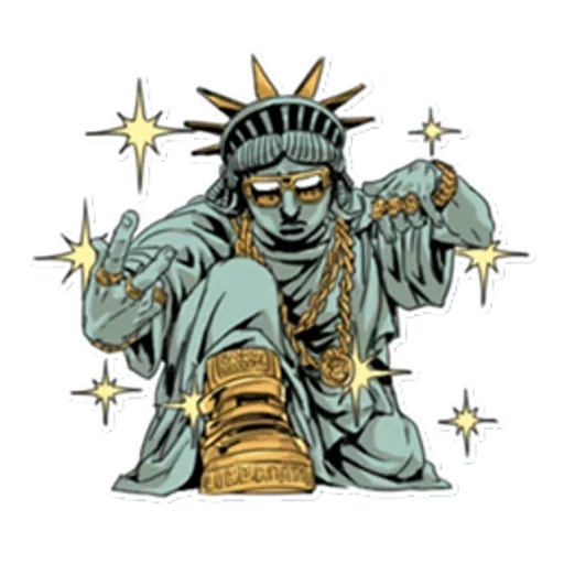 patung liberty, patung liberty new york, funny cartoon statue liberty, seni patung liberty menutup mata, dokter yang menangis patung liberty