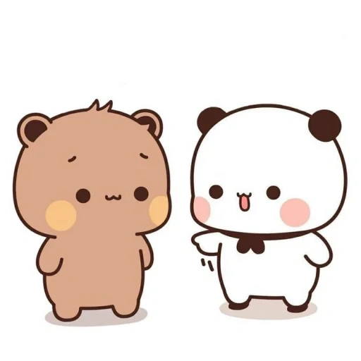 clipart, cute bear, cute drawings, chibi bear cub, cute chibi bear