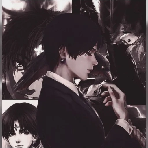 immagine, manga anime, ragazzo anime, chrollo lucifero, city hunter manga