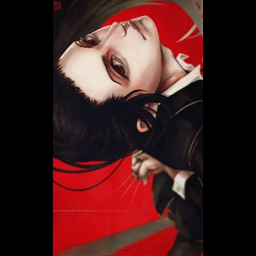 seni animasi, anime illumi, karakter anime, seni kurolucifer, hunter x hunter 3