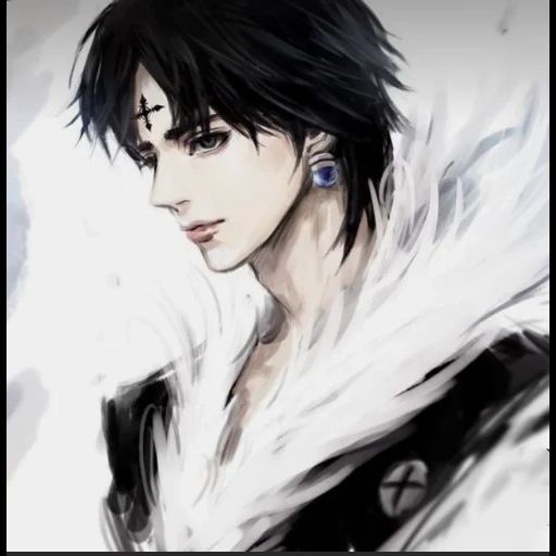 chrollo, anime jungs, kuroro lucifer art, hunter x hunter 3, yuki anzai devil line