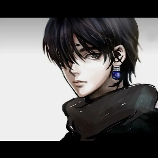 chrollo, anime boy, kulo lucian method, cartoon characters, anime boy black hair