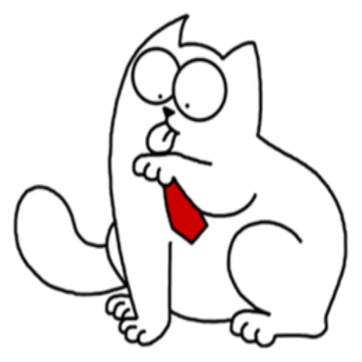 simon, simmons cat, le chat de simon, modèle de chat simon, croquis de simon cat