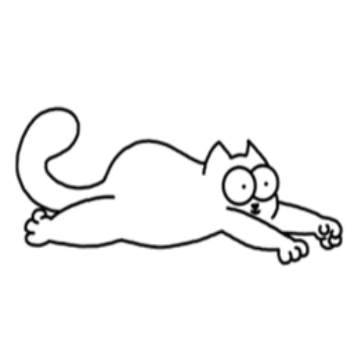 simon's cat, simon cat sticker, simon's cat painting, simon cat coloring, vinyl sticker simon cat