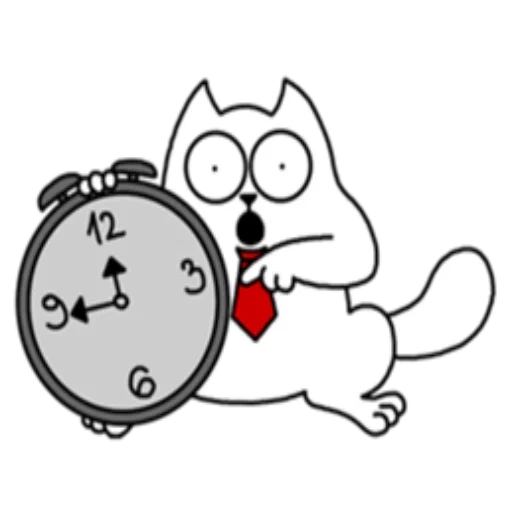 kucing simon, simon cat selama berjam-jam, stiker kucing simon, seri animasi kucing simon, kartun simon cat