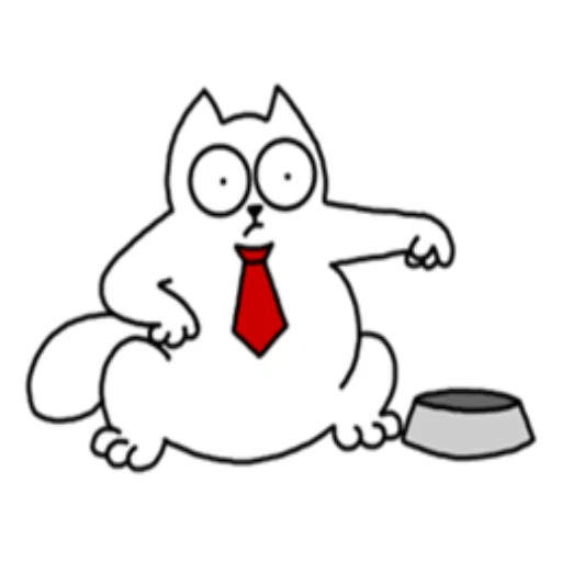 gato de simon, o gato de simon come, cat simon bowl, o gato de simon é um livro, série de animação de gatos de simon