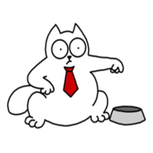 le chat de simon, le chat de simon mange, simon cat bowl, ben le chat de simon, série animée de simon sur les chats