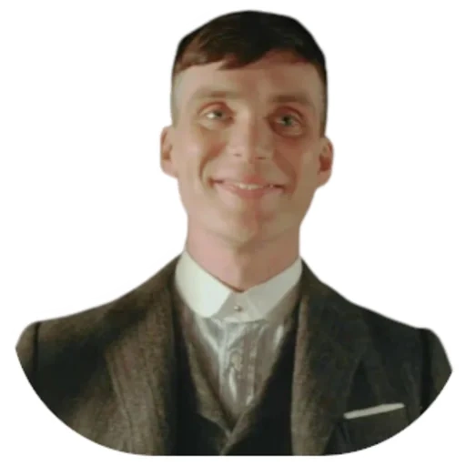 el hombre, thomas shelby, visores afilados thomas shelby smile